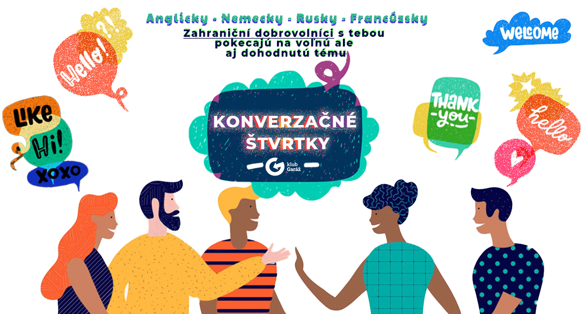 Konverzačné štvrtky | Znovu otvárame! | 11, 18, 25. 6. 2020